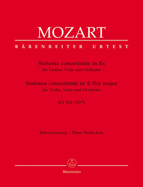 Mozart: Sinfonia Concertante K364 Violin, Viola, Piano