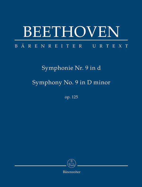 Beethoven: Symphony No 9 in D Minor Op 125 - Study Score