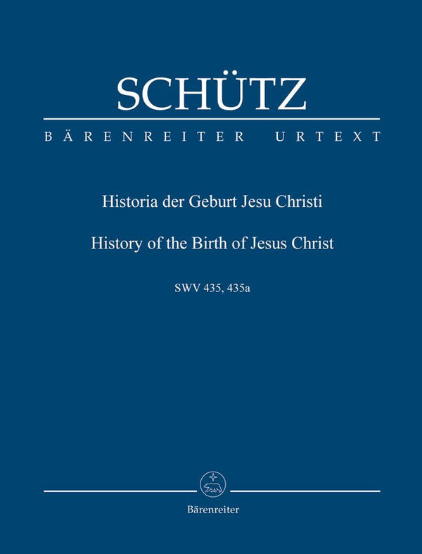 Schütz: Christmas Story SWV435 - Study Score