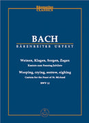 Bach: Cantata No 12 - Study Score