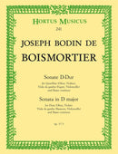 Boismortier: Sonata in D for Flute, Viola da Gamba & Basso Continuo