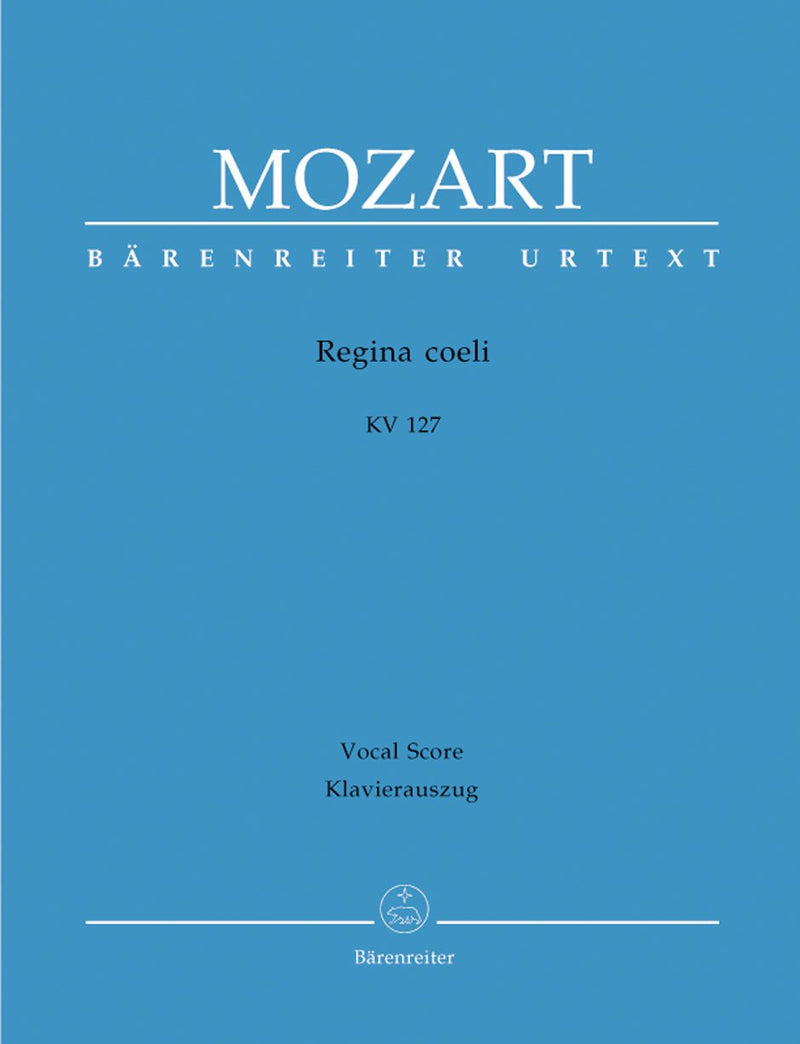 Mozart: Regina Coeli B Flat K127 - Vocal Score