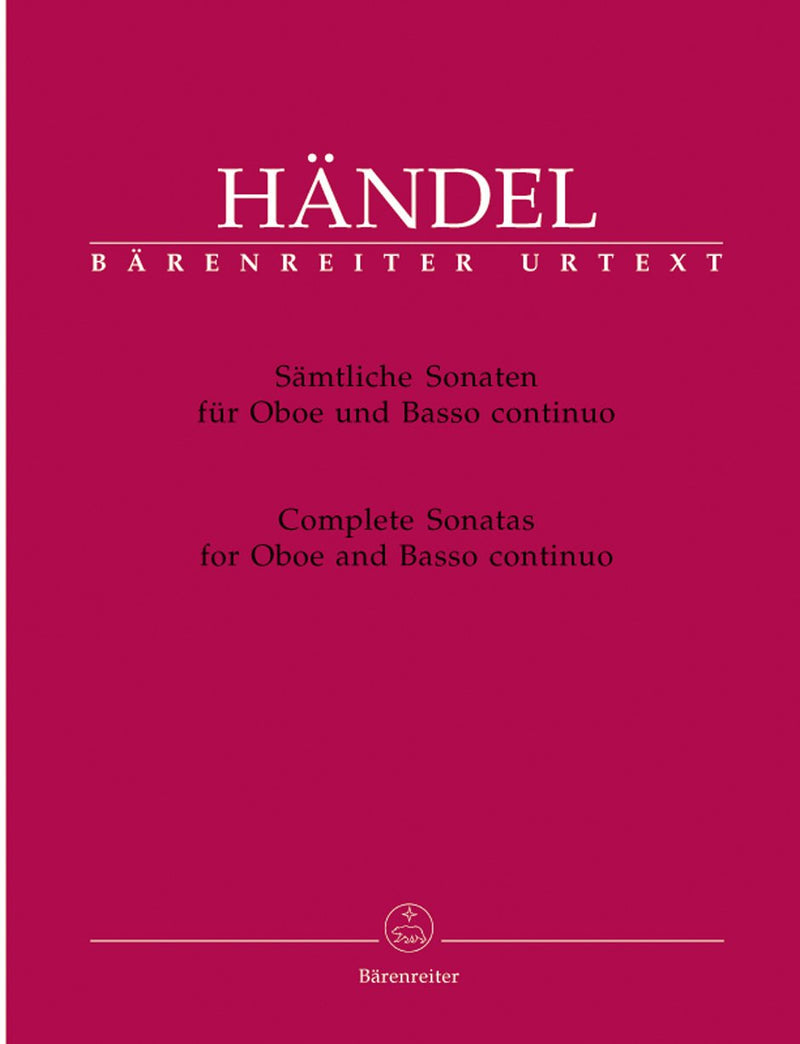 Handel: Complete Sonatas for Oboe & Basso Continuo