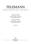 Telemann: Concerto in A Major for 2 Violins & Basso Continuo