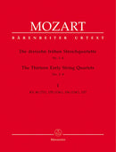 Mozart: Thirteen Early String Quartets - Volume  1: Nos 1-4