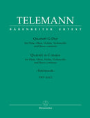 Telemann: Quartet for Flute, Oboe, Violin, Violoncello & Basso continuo in G major TWV 43:G2