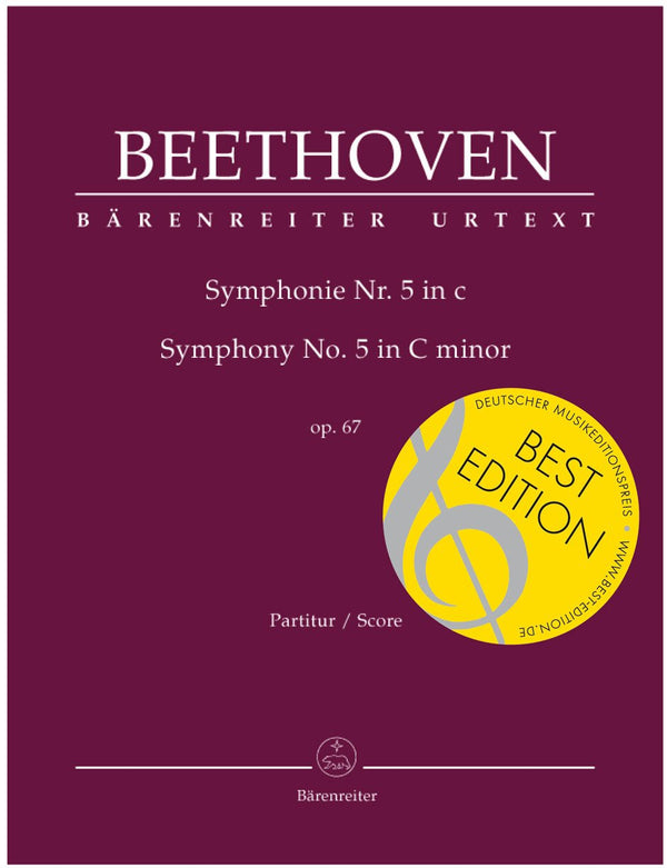 Beethoven: Symphony No 5 in C Minor Op 67 - Full Score