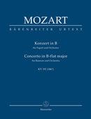 Mozart: Bassoon Concerto B Flat K191 Study Score