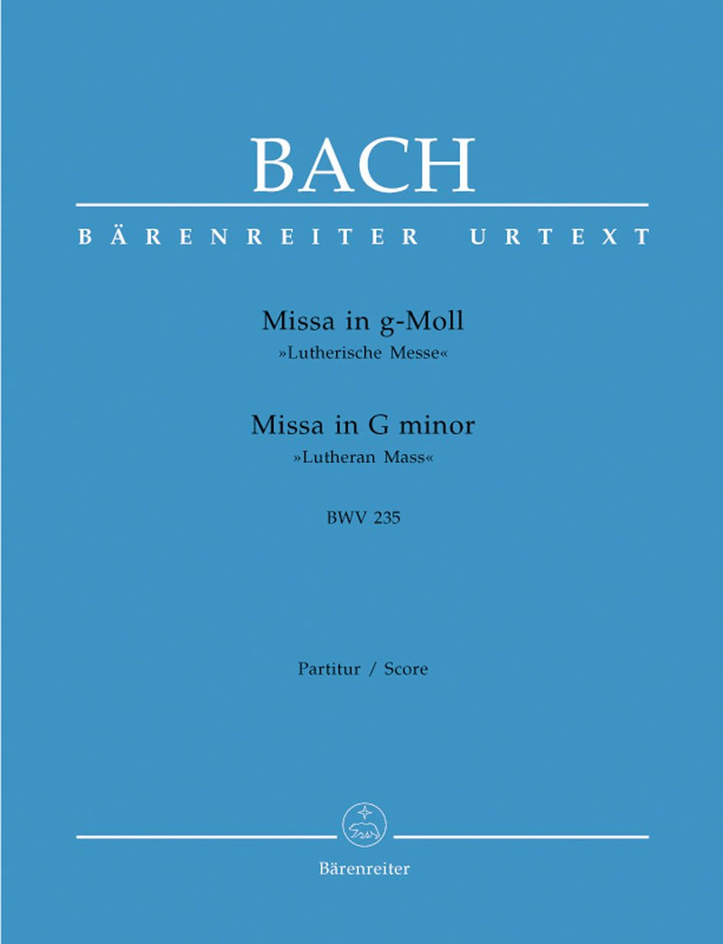 Bach: Mass in G Minor BWV235 - Full Score