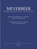 Meyerbeer: Quintet for Clarinet & String Quartet Score & Parts