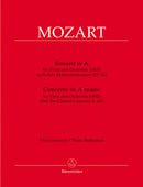 Mozart: Concerto in A for Viola & Piano