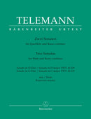 Telemann: Two Sonatas for Flute & Basso Continuo