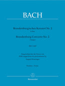 Bach: Brandenburg Concerto No 2 in F - Full Score