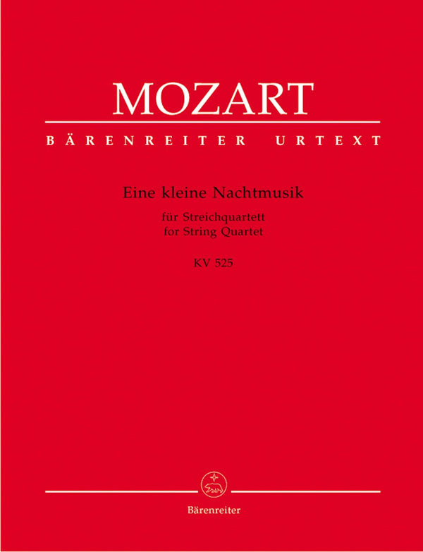 Mozart: Eine Kleine Nachtmusik K525 for String Quartet (Set of Parts)