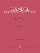 Handel: Concerto Grosso in F Op 6, 2 - Full Score