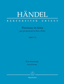 Handel: Parnasso in Festa HWV 73 - Vocal Score