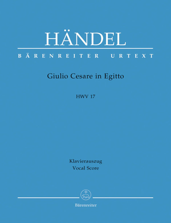 Handel: Julius Caesar HWV17 - Vocal Score