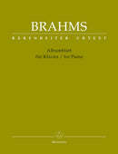 Brahms: Albumblatt for Piano