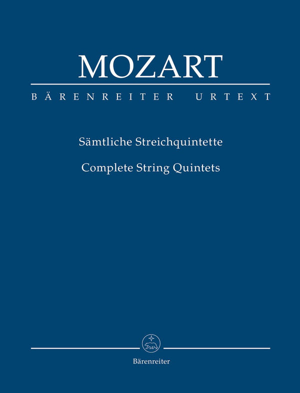 Mozart: Complete String Quintets - Study Score