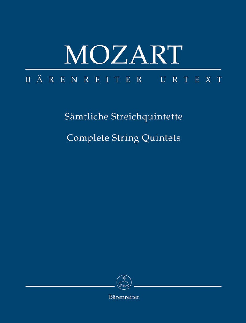 Mozart: Complete String Quintets - Study Score