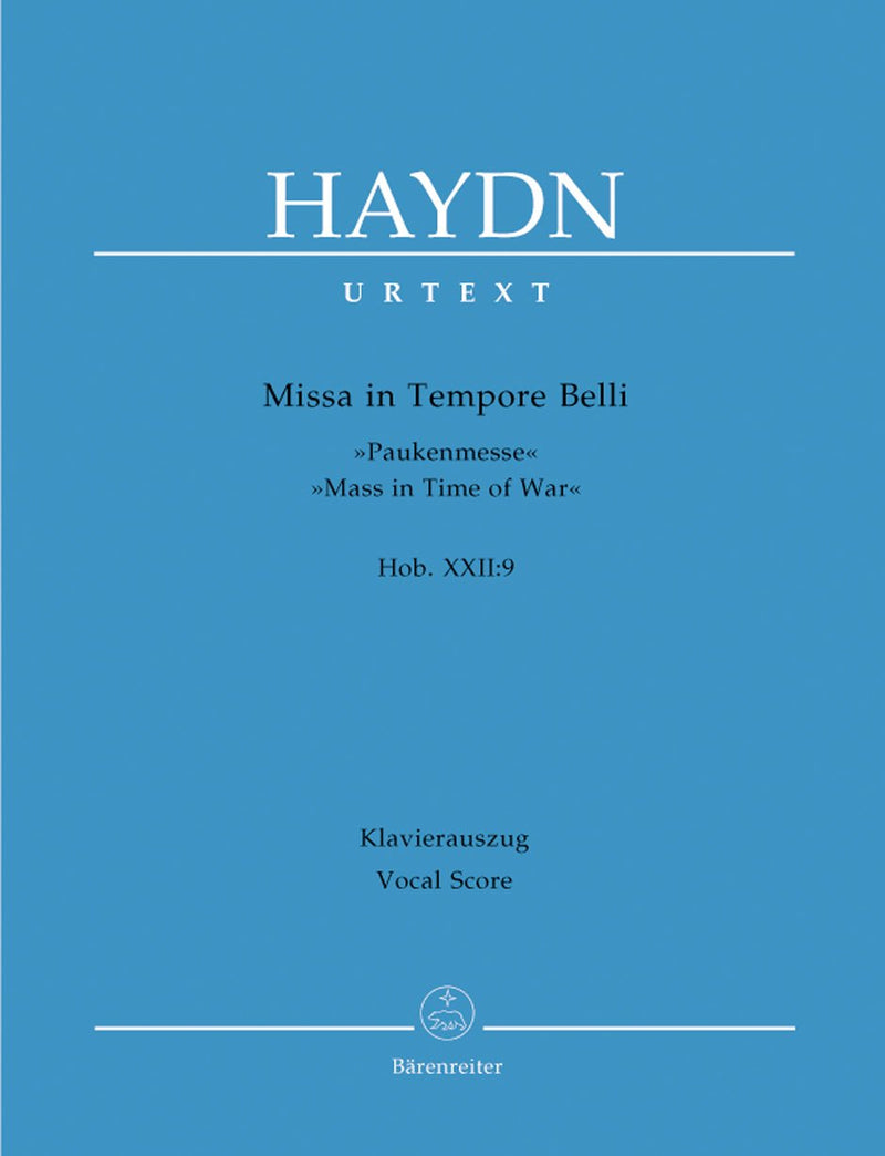 Haydn: Timpani Mass - Vocal Score