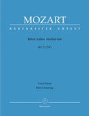 Mozart: Inter Natos Mulierum K72 - Vocal Score