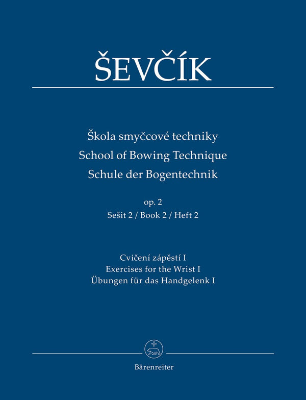 Ševčík: School of Bowing Technique for Violin Op 2, Book 2