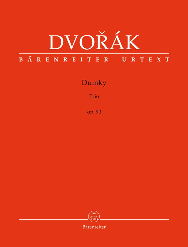 Dvořák: Dumky Trio Op 90 Score & Parts