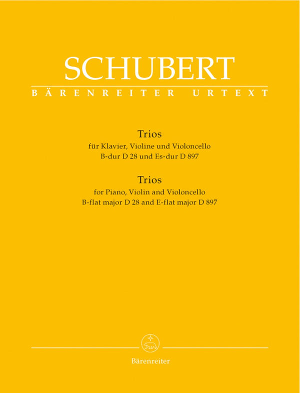 Schubert: Piano Trios in B-flat major/E-flat-major op. post. 148 D28/D897