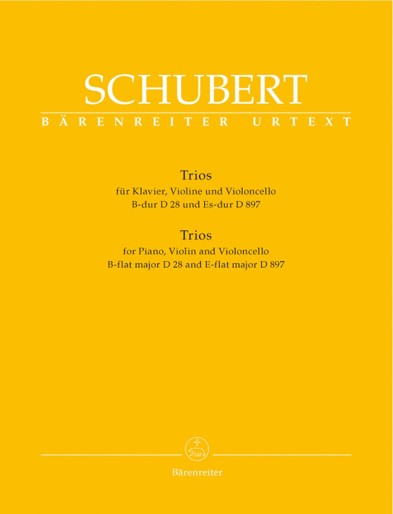 Schubert: Piano Trios in B-flat major/E-flat-major op. post. 148 D28/D897