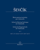 Ševčík: School of Bowing Technique for Cello Op 2, Book 3