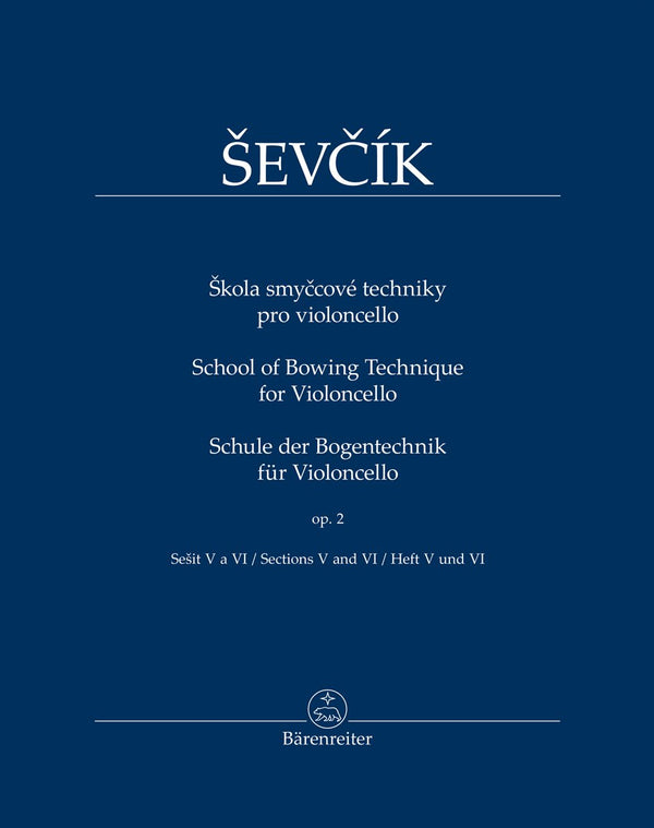Ševčík: School of Bowing Technique for Cello Op 2, Book 3