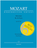 Mozart: Mozart: Mitridate K.87 (Opera - Vocal Score)