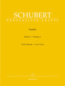 Schubert: Lieder Volume 2 for Low Voice