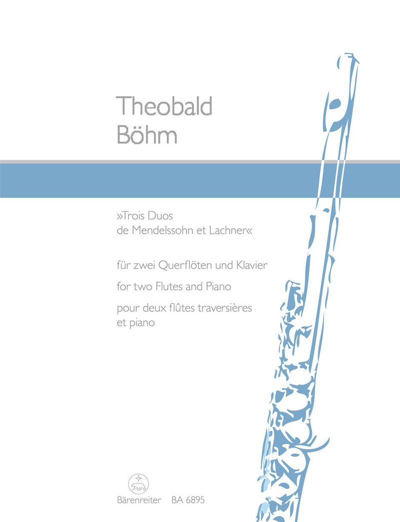 Bohm: Trois Duos for Flute & Piano