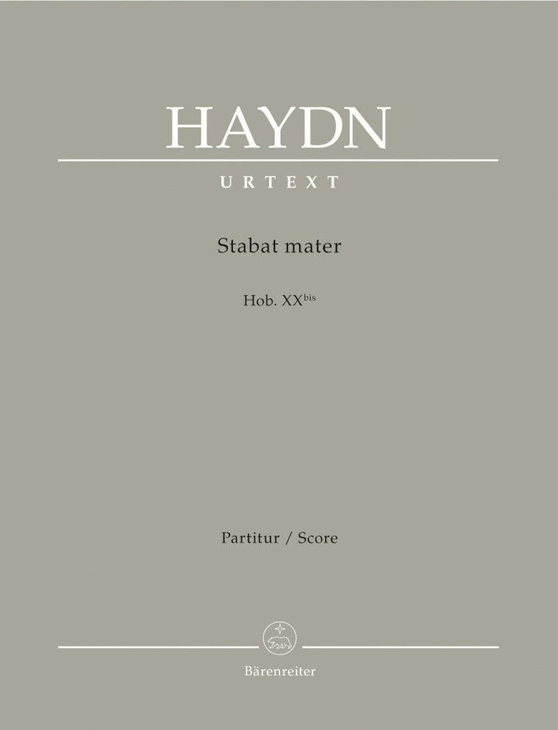 Haydn: Stabat Mater Full Score