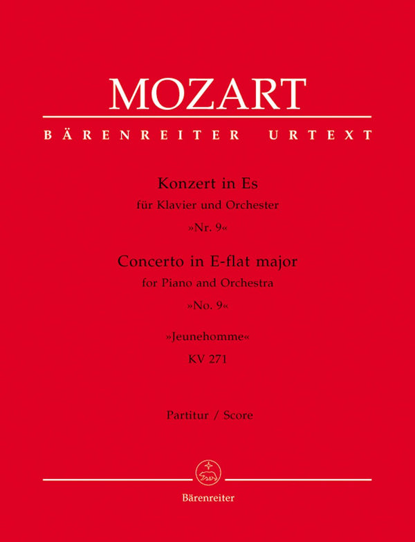 Mozart: Piano Concerto in E Flat K271 - Full Score