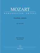 Mozart: Exultate Jubilate K165 - Vocal Score