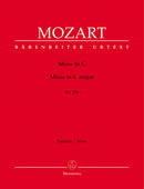 Mozart: Mass in C Kv258 - Full Score