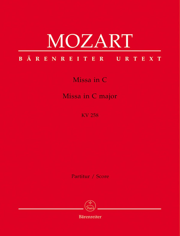 Mozart: Mass in C Kv258 - Full Score