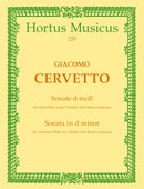 Cervetto: Sonata in D Op 3 No 6 for Flute & Basso Continuo