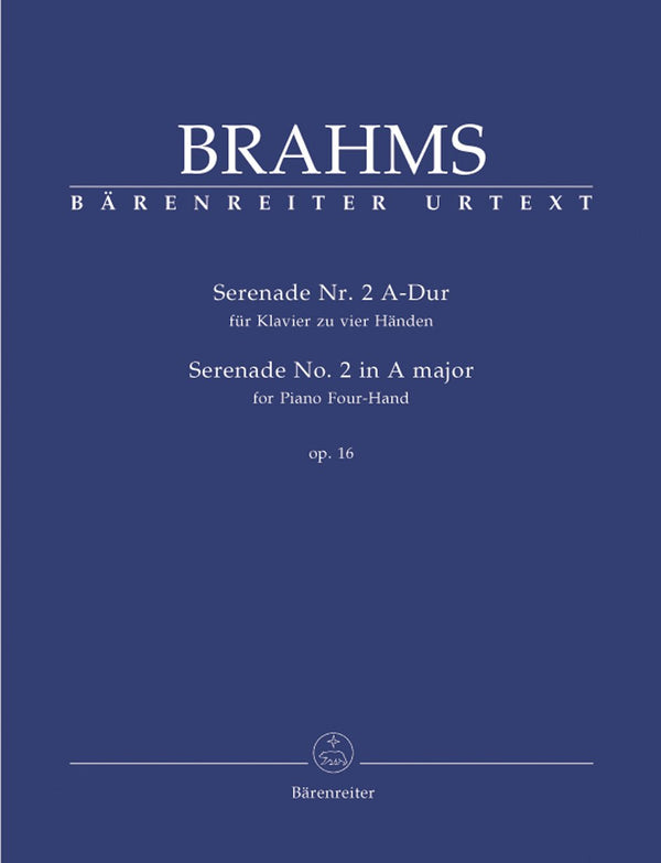 Brahms: Serenade No 2 in A Op 16 - Piano Duet