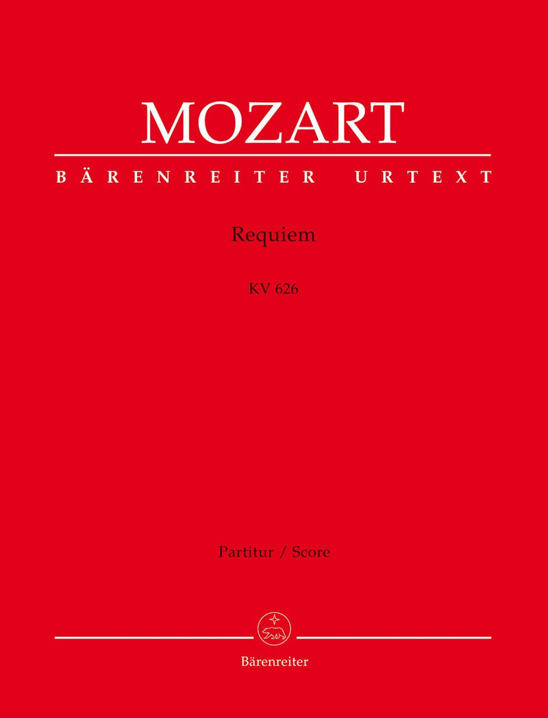 Mozart: Requiem in D K626 - Full Score