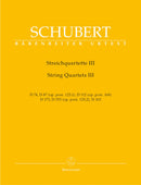 Schubert: Complete String Quartets - Book 3 (Set of Parts)