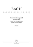 Bach: Cantata 176 - Study Score