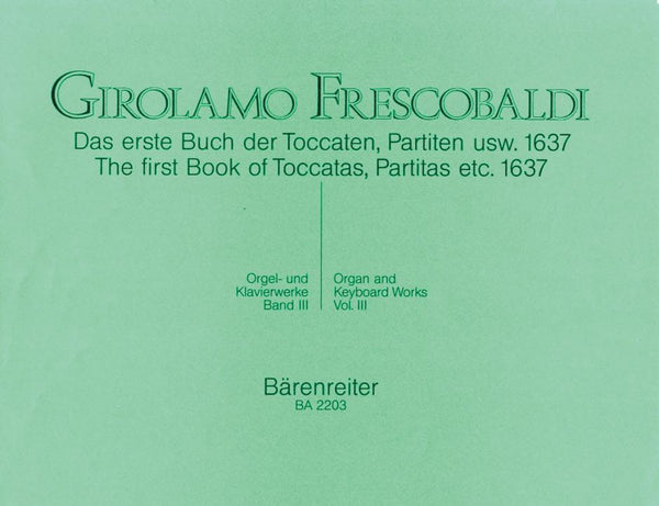 Frescobaldi : Complete Organ & Keyboard Works - Vol 3