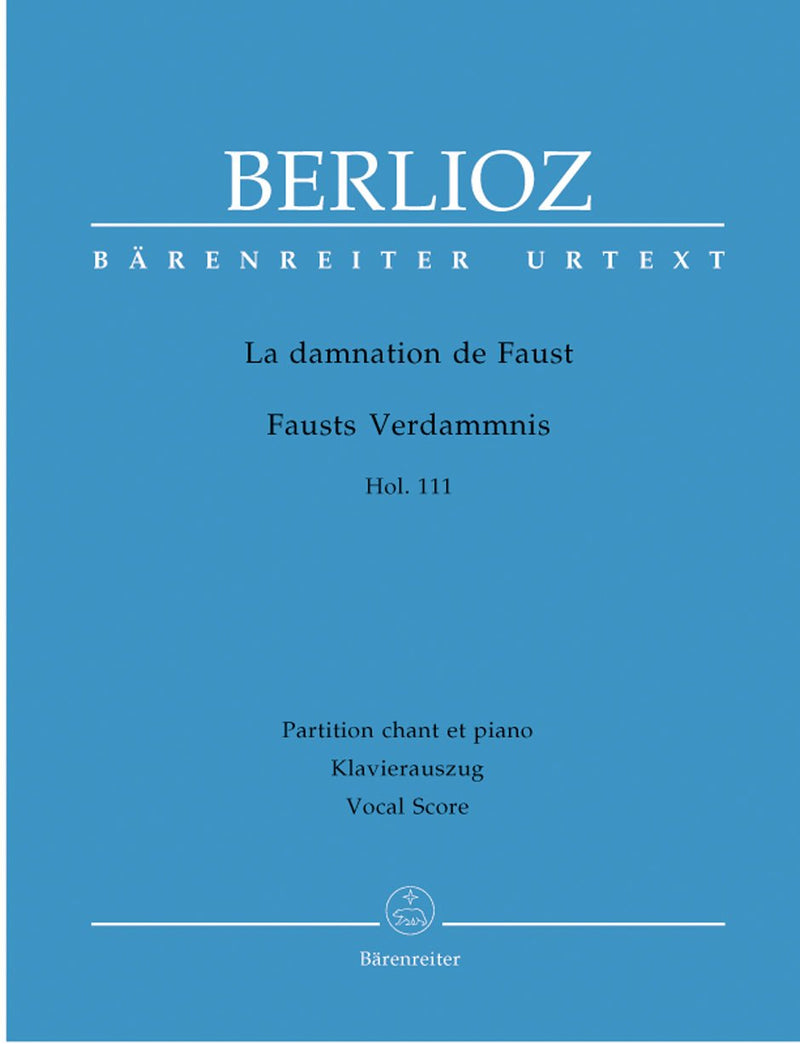 Berlioz: La Damnation De Faust - Vocal Score