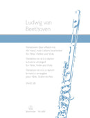 Beethoven: Variations on Don Giovanni for Flute, Violin & Viola
