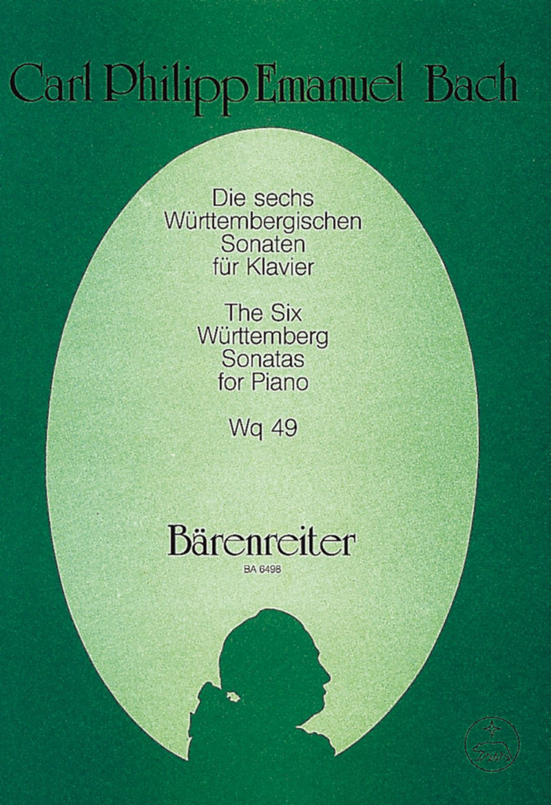C.P.E Bach: The 6 Württemberg Sonatas Wq 49