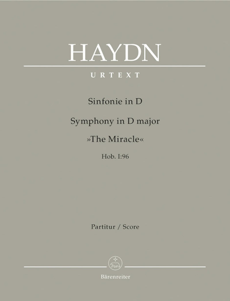 Haydn: Symphony No 96 in D Major Hob I:96 Full Score